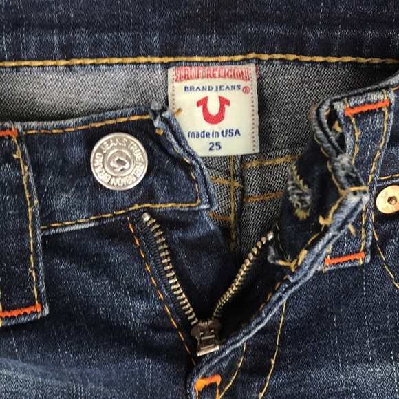 True Religion Joey jeans size 25 EUC - Picture 2 of 8